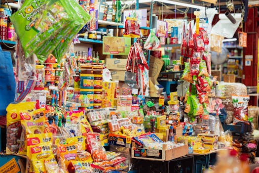Carteles de descuentos en Ahorramas, supermercado barato